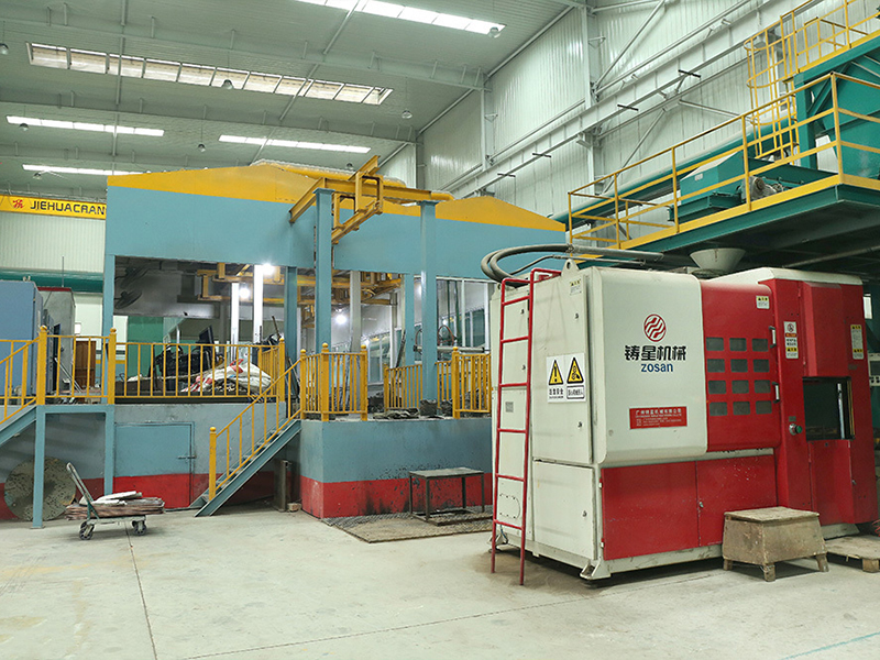 Línea de producción por fundición