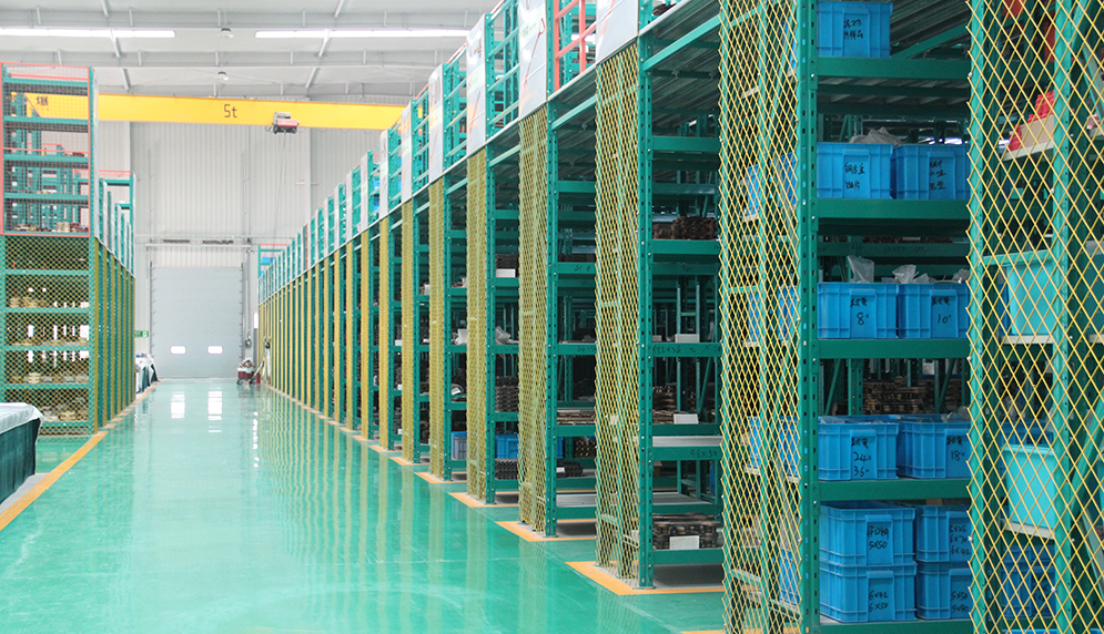 Almacén de productos terminados y listos para distribución