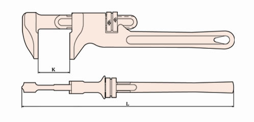 Llave universal antichispas 127